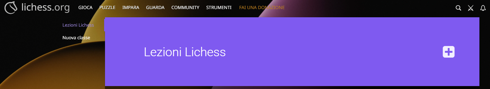 [Image of Lichess Classroom interface]